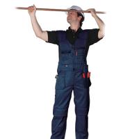 Workwear Overall GR700 Grafters Bib and Brace Navy