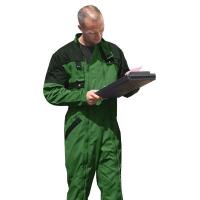 Redhawk Double Zipper Coverall  WD6000 Green/Black