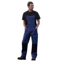 WD4960 Delta Bib and Brace Royal Blue and Black
