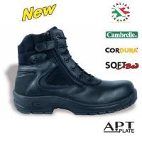 Police Safety Work Boots S3 Metal Free with a Cordura and Leather Upper