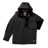 Waterproof quilted parka Jacket PRO 103 - Black
