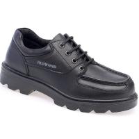 Safety Boat Shoe with Padded Collar Black LH628
