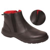 Ladies Chelsea Safety Boot with Side Zip Opal VX520