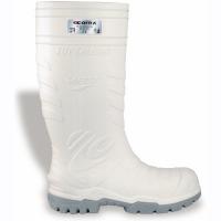 Safest White Thermal Safety Wellington Boot Resistant Tested to -25 Degrees Metal Free Wide Fitting