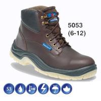 Brown Full Grain Leather Safety Boot S3