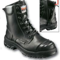 Ground Masters Side Zip and Lace Up Combat Boot S3 HRO