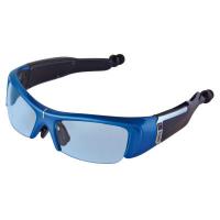 Safety Glasses with Blue Tooth Ear Plugs and Microphone in the Nose Bridge for Two Way Communication