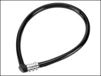 1100/55 Combination Cable Lock - Black 12817