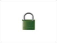 72/40 Aluminium Padlock Green Keyed Alike  TT00590