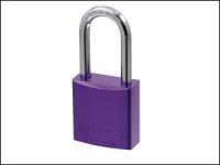 72/40Hb40 Alloy Padlock Violet Keyed Alike  TT04072