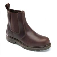 Super Safety Dealer Boots - Brown