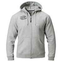 Zipped Hoodie Sweatshirt 2805 180 Grey
