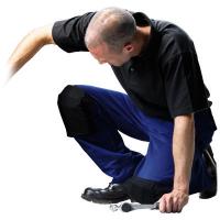 Delta Work Trousers WD4930 Navy and Black