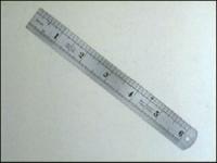 F106ME Steel Rule 6in/150mm