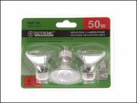 GU10 40?? Halogen Lamps 50 Watt Pack 3