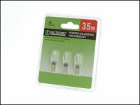 G5.35 Halogen Capsules 35 Watt 12 Volt  Pack 3