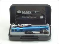 K3A112 Mini Mag AAA Solitaire Torch Boxed - Blue