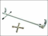 345V Basin Wrench & 2059m Radiator Key Twin Pack