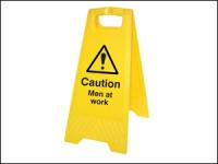 Folding Safety Sign - Men at Work