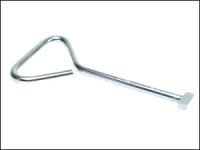 Standard Manhole Lift Key 10in - Heavy-Duty