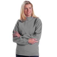 Crew Neck Sweatshirt - Marl Grey