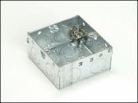 Metal Box 35 mm 1 Gang