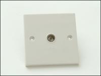 1 Gang Coaxial TV Socket