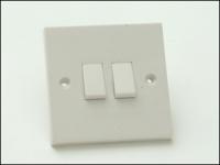 2 Gang 2 Way Light Switch