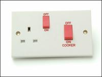 Switched Cooker Control Unit 45amp