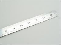 64SR Chrome Rule 1m/39in 0-35-406