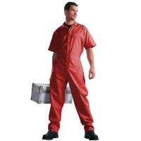 Dickies Deluxe Short Sleeve Coverall - Red