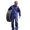 Delta Coverall WD4980 Royal Blue Black