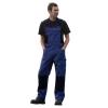 WD4960 Delta Bib and Brace Royal Blue and Black