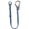 IK 2B 150 A 3 Webbing Adjustable Lanyard with Scafold Hook. 1.5 Meter. MADE IN GERMANY