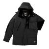 Waterproof quilted parka Jacket PRO 103 - Black