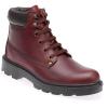 Derby Safety Boot with Ski Hooks and Deep Padded Collar Brown LH621 