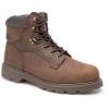 Derby Safety Boot with Double Padded Collar Waxed Brown LH648SM