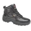 Waterproof Hiker Safety Boot with Padded Collar and Speed Lacing Black LH654SM