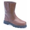 Mens Warmlined Safety Rigger Boot Tan LH642SM
