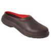 Ladies Slip On Safety Clog Ruby Black VX150