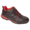 Ladies Safety Non Metallic Trainer Black Crystal VX600