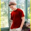 Screen Stars Original Full Cut T-Shirt Red 40