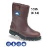 Brown Leather Fur Lined Safety Rigger Boot SBP 3550