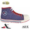 All Star Style Safety Boot Trainer S1P Rookie with Scuff Cap in Light Blue