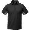 A.V.S. Polo Shirt 2636 04 Black Gray