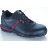 Leisure leather Safety Trainer Shoe With Midsole