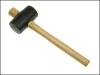 Rubber Mallet - Black 3.1/2in