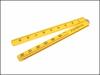 Folding Rule Yellow Abs Plastic 1mtr