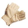 Lined Grain Leather Driver Gloves