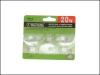 MR16 Halogen Lamps 12 Volt DC  36?? 20 Watt Pack 3